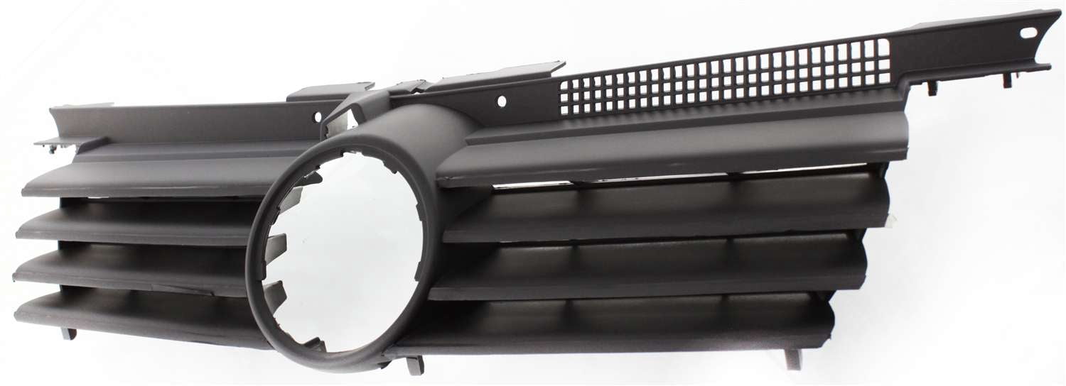 Grille Assembly Compatible With 2001-2005 Volkswagen Jetta Sedan Black Shell and Insert
