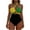 02 Mint Green, variant on Fewfanhot One Piece Swimsuit Women Tummy Control High Waisted Bathing Suit V Neck Swimwear Cut Out Tie Back Swim Suits