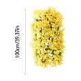 thumbnail image 2 of Artificial Fake Hanging Flowers for Outdoors Decoration,Bougainvillea with Leaves, UV Resistant No Fade Spring Sunmmer Decorations, 2 of 6