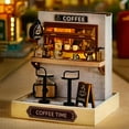 thumbnail image 3 of ACDANC Dollhouse Miniature House Kit with Furniture,DIY Wooden Dollhouse Tiny House Building Set for Adults and Teens,Creative Room Decor Gift for Family and Friends, 3 of 7
