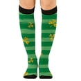 thumbnail image 6 of St. Paddy's Day Men Women Fun Crazy Printed Socks Cozy Breathable Cotton Novelty Ventilate Socks Thermal Stockings for Women, 6 of 7