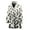 349, variant on Black And White Feather Pattern Women Bathrobe One Size Univeral Fits Fashion Lightweight Plush Fleece Long Robe For Women