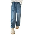 thumbnail image 4 of FDDMis Plus Size Skinny Jeans Boys Jeans Size 7 Khaki Jeans Baby Pants Black Sweatpants Running Clothes Boys Clothes Size 12-14 Youth Kids Clothes, Blue 18-24 Months, 4 of 9