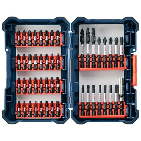 Bosch SDMS48 48-Piece Impact Tough Screwdriving Custom Case System Set