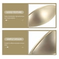 thumbnail image 2 of 4 Pcs Poignée de Porte Demi-Cercle Poignée de Meuble en Alliage de Zinc Bouton de Commode, 2 of 7