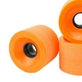 thumbnail image 2 of 51mm X 70mm 4Pcs Skateboard Wheels Outdoor Cruiser Longboard Replacement Wheel Maintain Bearing Orange, 2 of 4