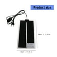 thumbnail image 3 of Adjustable Temperature Pet Heating Warmer Amphibians Bed Mat 220-240V EU Plug, 3 of 8