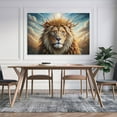 thumbnail image 5 of Christian Wall Art Lion of Judah Poster Bible Jesus Canvas Print Canvas Wall Art Prints Poster Gifts Photo Picture Painting Posters Room Decor Home Decorative 16x24inch(40x60cm), 5 of 6