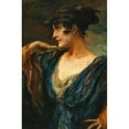 thumbnail image 2 of Leopold Schmutzler 17x24 Gold Ornate Framed and Double Matted Museum Art Print Titled - A Young Beauty,.Tif”, 2 of 4