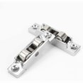 thumbnail image 2 of 4 Steel Plastic 77 Steel Plastic Double Groove Wheels Zinc Alloy Door and Window Pulley 77 Double Wheels Sliding Window Rolling Wheels Sliding Door Sl, 2 of 5