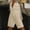Beige, variant on Striped Capris for Women with Pocket Elastic Waist Jogger Pants Button Decorated Drawstring Trousers Vacation Clothes