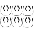 thumbnail image 4 of AURARMLET 6Jgo De Retenedores Para Gafas De Silicone Negro Con Para Mayor Fijación Y, 4 of 7