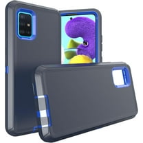 Galaxy A51 5G Case for Samsung Galaxy A51 5G Case Military Drop Shockproof  Heavy Duty Rugged 3 in 1 Protection Cover for Galaxy A51 5G Phone Case (Navy Blue)