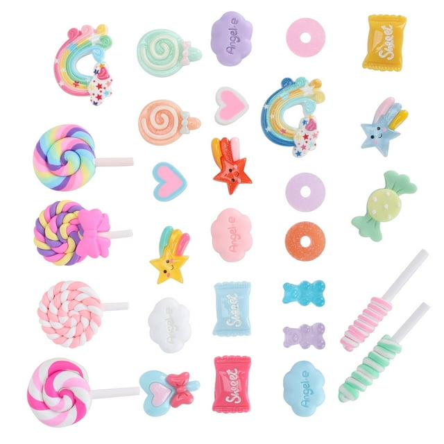 Decoración de dulces DIY, juego de 29 piezas de simulación de dulces Juego de simulación de dulces Decoración de dulces Multifuncional
