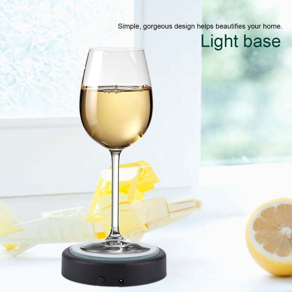 glass lamp stand