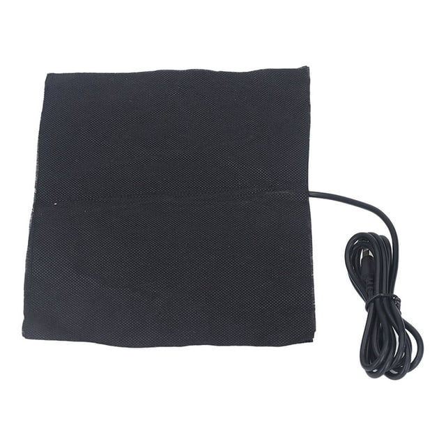 Heating Pad, Washable 5.9 X 7.9in Foldable USB Electric Heater Pad DC5V Carbon Steel Lightweight For Back For Neck
