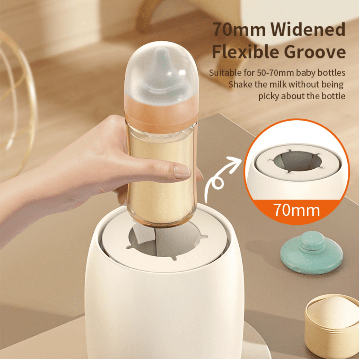 Smart Electric Milk Shake Maker Baby Infant Mixer Three Speed Adjustable Home Use Bottle Self Wholesale Mother And Baby Appliances