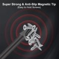 thumbnail image 4 of HUGFEGWE Upgraded High Hardness and Strong Magnetic Bit, 6PCS Anti-Shock Strong Magnetic Non-Slip Bit,D1 Impact Driver Bit Set,Updated Magnetic Screwdriver Set (3Set) CJB91-6519, 4 of 7