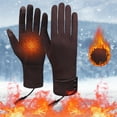 thumbnail image 2 of Winter Rechargeable Electric Warm Heated Gloves Men Women,Velvet Touchscreen Thermal Insulated Heated Gloves, Outdoor Sports Cycling Skiing Motorcycling Hunting, 2 of 7