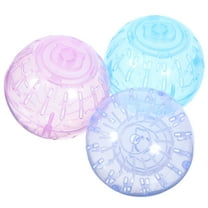 LULULION 3PCS Hamster Exercise Balls Plastic Assorted Color Indoor Use for Children