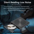 thumbnail image 1 of DC 12V External Enclosure USB3.0 Type-C Plastic Optical Drive Case for Laptop PC, 1 of 9