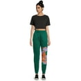 thumbnail image 2 of No Boundaries Juniors Fleece Graphic Joggers, 29" Inseam, Sizes XS-3XL, 2 of 5