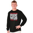 thumbnail image 5 of Ride MTB Mountain Bike Cyclist Long Sleeve TShirt Men Women Brisco Brands M, 5 of 5