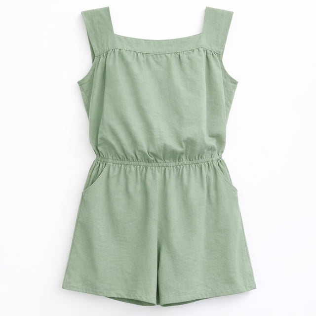 Jumpsuit George para Mujer, sin Manga Sage Talla M