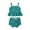 Green, variant on LMTODLFG Baby Girl Clothes Toddler Baby Girls Ruffles Dot Printed Suspenders Tops+Shorts Outfits Baby Girl Outfits Green 6-9 Months