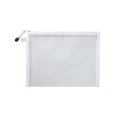 thumbnail image 1 of 5Pcs Mesh Zipper Pouch Clear Document Bag Book File Folders Stationery Pencil Case Storage Bags 5 C, 1 of 5