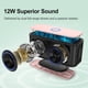 thumbnail image 2 of Altavoz Bluetooth DOSS, SoundBox Touch Altavoz Bluetooth inalámbrico portátil con sonido HD de 12 W y graves, IPX5 resistente al agua, tiempo de reproducción de 20 horas, control táctil, manos libres,, 2 of 5