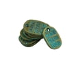 thumbnail image 5 of 50 piezas de pátina antigua Yuyangstore tallado etiqueta DIY joyería Tibetano encantos de plata, 5 of 5