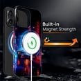 thumbnail image 4 of Punmada for iPhone 15 Pro Compatible with Magsafe Full Body Protective Glossy Case, For Girl Boy Shockproof Magnetic Charge Esthetics Pattern Night City Cars, 4 of 7