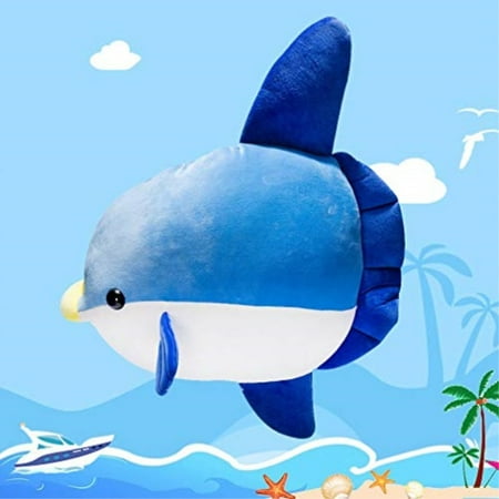 LALA HOME Sunfish Stuffed Animal | 23.5'' Large Fish Plush | Way Soft Body Pillow | Large Ocean