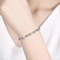 thumbnail image 2 of Pulsera con dije de estrellas centelleantes, pulsera de estrellas con cuentas, pulsera minimalista, pulsera para uso diario, pulsera de eslabones, pulsera celestial, regalo, 2 of 4