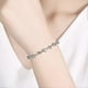thumbnail image 2 of Pulsera con dije de estrellas centelleantes, pulsera de estrellas con cuentas, pulsera minimalista, pulsera para uso diario, pulsera de eslabones, pulsera celestial, regalo, 2 of 4
