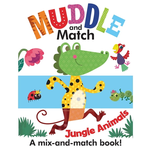 Pre-Owned Muddle and Match Jungle Animals, 9781610674010, 1610674014, Hardcover,