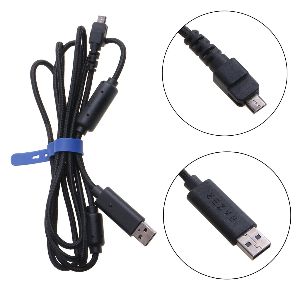WINDLAND Game Controller USB Cable Cord Fit for Razer Wildcat Razer Raiju PS4