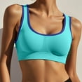 thumbnail image 2 of Everyday Bras for Women Sports Bras Crop Top Jogging Bras Sports Bra Top Yoga Bras for Women High Support Spanks with Bra Scrappy Sports Bras Running Tops for Women Crop Sports Bra Womens Mint Green L, 2 of 4