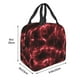 thumbnail image 3 of Easygdp Red Line Bolsa Térmica Premium - Tela Oxford Impermeable, Gran Capacidad, Bolsillo Frontal, Unisex para Trabajo, Escuela, Actividades al Aire Libre y Picnics, 3 of 8