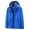 Blue, variant on karymi Summer Savings Women's Men Winter Hooded Softshell Windproof Soft Coat Long Sleeve Jacket Blue XXXL