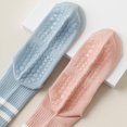 thumbnail image 4 of Pilates Socks with Grips for Women, Non Slip Yoga Socks, Anti Skid Socks for Yoga Pilates Gym Sports 4 Pairs, 4 of 5