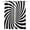 Black, variant on Pink White Kitchen Curtains Farmhouse Striped Spiral Vortex Abstract Cafe Short Curtains for Bathroom Blackout Window Curtain Small Window Treatment Tier Drapes for Bedroom Living Room 27.5"x39"x2