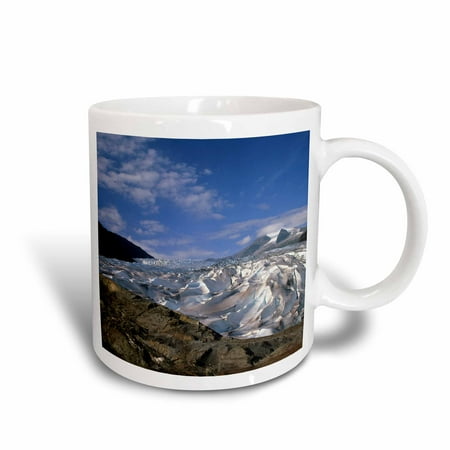3dRose Mendenhall Glacier, Tongass National Forest, Alaska - US02 HGA0165 - Howie Garber, Ceramic Mug, 15-ounce