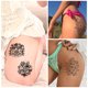 thumbnail image 5 of Cuerpo impermeable tatuaje Datura tatuaje temporal pegatina para hombres mujeres fiesta (3) Likrtyny Libre de BPA, 5 of 9