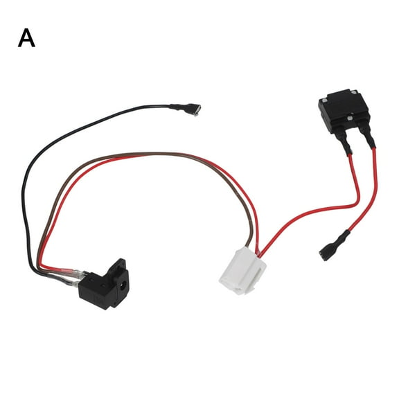 1Pcs 3Pin Children'S Electric Car Charging Interface Charger Socket Suitable For 6/12/24V 3-Hole Charging Port Cable Power Tool