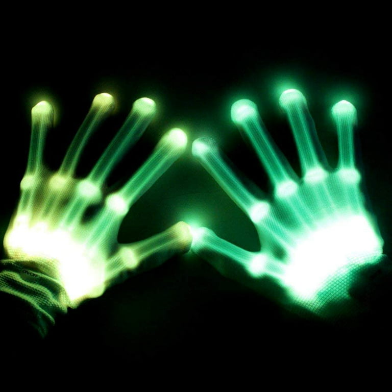 GLEDLOVES LED Gloves,Cool Fun Toys for Boys Girls Age 8-12 with 6 Flash  Modes Kids Gifts Age 8 9 10 11 12 for Glow Dance Birthday Easter Halloween  Christmas Party (Medium) - Yahoo Shopping