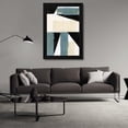 thumbnail image 3 of Cartissi 17x24 Black Modern Wood Framed Wall Art Titled - Monochrome Emblem II, 3 of 6