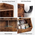 thumbnail image 5 of Simzone Kids Bookshelf and Bookcase Toy Storage Multi Shelf with Cubby Organizer Cabinet for Boys Girls (Rustic Brown), 5 of 7