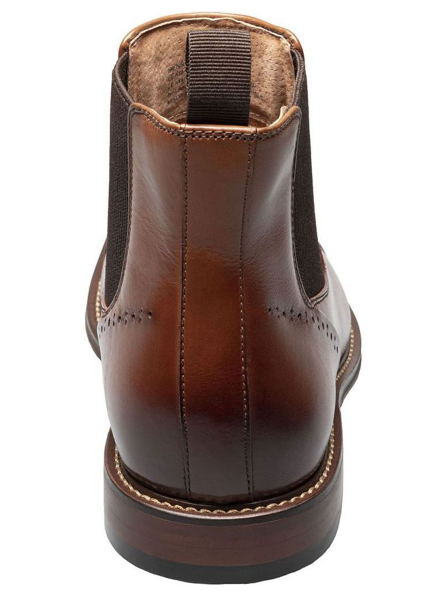 STACY ADAMS Mens Brown Arch Support Removable Insole Maury 